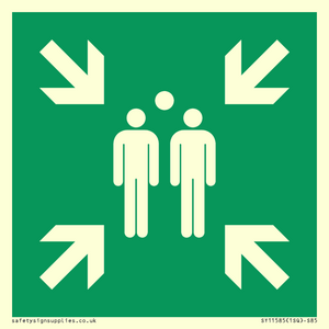 E007 safe condition evacuation assembly point